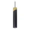 Lampa wisząca LED NEO 1xGU10 - Czarno / Złoty - ML0284-