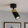 Lampa sufitowa LED NEO SPOT 1xGU10 - Czarno / Złoty - ML0280 - realizacja