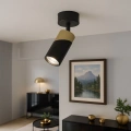Lampa sufitowa LED NEO SPOT 1xGU10 - Czarno / Złoty - ML0280- realizacja