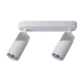Lampa sufitowa LED NEO SPOT 2xGU10 - Biały / Chrom - ML0288