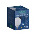 Żarówka LED E27 G120 22W biała zimna 6500K - VT-242