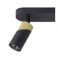Lampa sufitowa LED NEO SPOT 2xGU10 - Czarno / Złoty - ML0281-