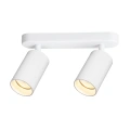 Lampa sufitowa LED SPOTLIGHT PIPE 2xGU10 - Biały - ML1160 - świecenie