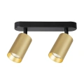 Lampa sufitowa LED SPOTLIGHT PIPE 2xGU10 - Złoty - ML1161