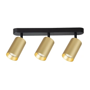 Lampa sufitowa LED SPOTLIGHT PIPE 3xGU10 - Złoty - ML1164
