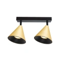 Lampa sufitowa CONE Spot 2xGU10 - Złoty - ML1121 - świecenie