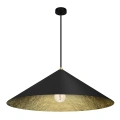 Lampa wisząca FUJI Czarno - Złoty - 70cm - 1xE27 - MLP0646