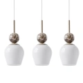 Lampa wisząca CARRARA - taupe - 3xE14 - MLP2809
