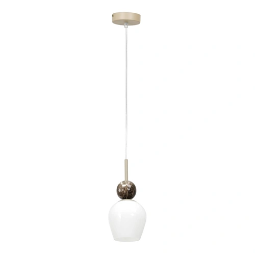 Lampa wisząca CARRARA - taupe - 1xE14 - MLP2808