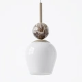Lampa wisząca CARRARA - taupe - 1xE14 - MLP2808