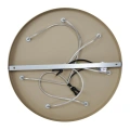 Lampa wisząca CARRARA (koło) - taupe - 7xE14 - MLP2811