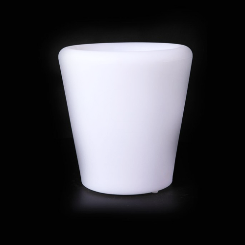 Świecąca donica ogrodowa LED - 0,5W RGB - VT-7805