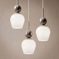 Lampa wisząca CARRARA (koło) - taupe - 3xE14 - MLP2810