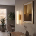 Kinkiet TRIVIA 6W LED CCT IP44 - Złoty - ML2723- realizacja