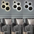 Kinkiet LED DISK 9W 3CCT IP65 - Czarny - ML1285 - barwy świecenia