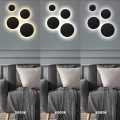 Kinkiet LED DISK 12W 3CCT IP65 - Czarny - ML1286 - barwy świecenia