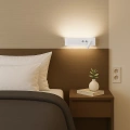 Kinkiet RESORT 10W + 3W LED 4000K - Biały Prawy - ML1569 - realizacja