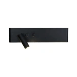 Kinkiet RESORT 10W + 3W LED 4000K -  Czarny Lewy - ML1570
