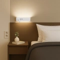 Kinkiet RESORT 10W + 3W LED 4000K - Biały Lewy - ML1571 - realizacja