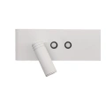 Kinkiet RESORT 10W + 3W LED 4000K - Biały Lewy - ML1571-