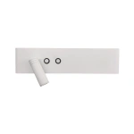 Kinkiet RESORT 10W + 3W LED 4000K -  Biały Lewy - ML1571