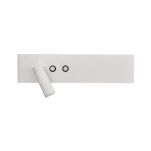 Kinkiet RESORT 10W + 3W LED 4000K -  Biały Lewy - ML1571