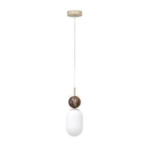Lampa wisząca LED CREMA 1xE14 - Taupe - MLP2812