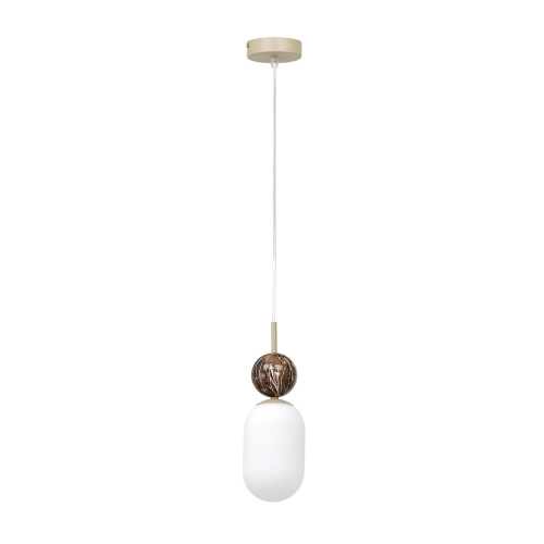 Lampa wisząca LED CREMA 1xE14 - Taupe - MLP2812