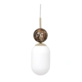 Lampa wisząca LED CREMA 1xE14 - Taupe - MLP2812 - klosz