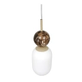 Lampa wisząca LED CREMA 1xE14 - Taupe - MLP2812 -klosz