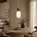 Lampa wisząca LED CREMA 1xE14 - Taupe - MLP2812 -realizacja