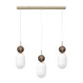 Lampa wisząca LED CREMA 3xE14 - Taupe - MLP2813