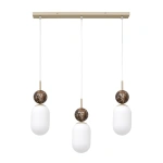 Lampa wisząca LED CREMA 3xE14 - Taupe - MLP2813