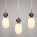 Lampa wisząca LED CREMA 3xE14 - Taupe - MLP2813 - realizacja