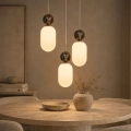 Lampa wisząca LED CREMA (koło) 3xE14 - Taupe - MLP2814- realizacja