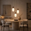 Lampa wisząca LED CREMA (koło) 3xE14 - Taupe - MLP2814 - realizacja
