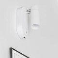 Lampa ścienna - KATORO - biały - 50lm 3CCT - ML2510 - realizacja