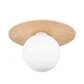 Lampa sufitowa kinkiet CARTER 1xE14 - Natural - MLP0226