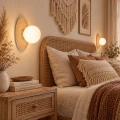 Lampa sufitowa kinkiet CARTER 1xE14 - Natural - MLP0226 -realizacja