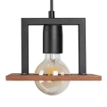 Lampa wisząca - BERGEN - czarny - 1xE27 - MLP2847