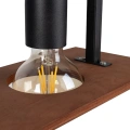 Lampa wisząca - BERGEN - czarny - 3xE27 - MLP2848