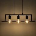 Lampa wisząca - BERGEN - czarny - 3xE27 - MLP2848