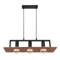 Lampa wisząca - BERGEN - czarny - 3xE27 - MLP2848