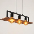 Lampa wisząca - BERGEN - czarny - 3xE27 - MLP2848