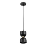 Lampa wisząca - KAI - czarny/złoty - 1xGX53 - MLP2861
