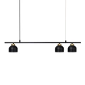 Lampa wisząca - KAI - czarny/złoty - 3xGX53 - MLP2862