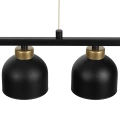 Lampa wisząca - KAI - czarny/złoty - 3xGX53 - MLP2862