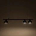 Lampa wisząca - KAI - czarny/złoty - 3xGX53 - MLP2862