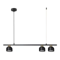 Lampa wisząca - KAI - czarny/złoty - 3xGX53 - MLP2862