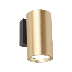 Lampa ścienna kinkiet GENESIS - 1xGU10 - Czarno - Złoty - ML2904